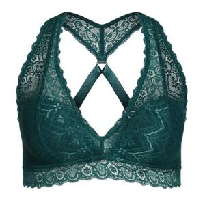 HIPS & CURVES 22/24W Emerald Racer Back Bralette BD20.5